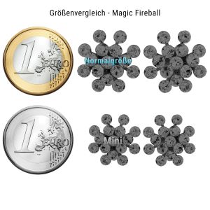 Vorschau: Konplott Magic Fireball Ohrhänger mit Klappverschluss in vintage rose - Brisur 5450527611954