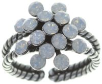 Konplott Magic Fireball Ring Mini in weiß/grau opal 5450543727523