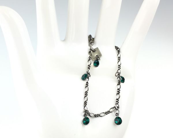 Konplott Tutui emerald Armband verschließbar, dunkelgrün 5450527641180