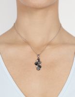 Vorschau: Konplott Water Cascade Halskette in Silver Carbon schwarz 5450543907581