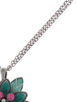 Vorschau: Konplott Psychodahlia Halskette mit Anhänger in grün/pink Silberfarben 5450543734668