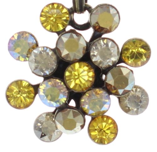 Konplott Magic Fireball Halskette Mini in golden yellow 5450543797670