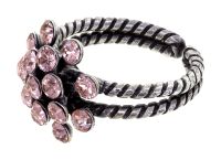 Konplott Magic Fireball 16 Stein Ring in pink vintage rose - MINI 5450543656397