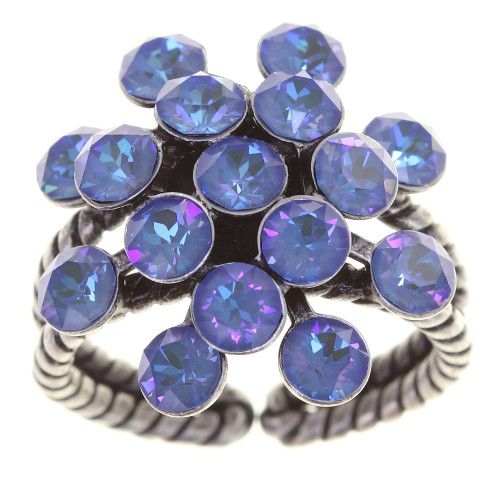 Konplott Magic Fireball Ring in shiny heaven crystal ocean de lite 5450543797366