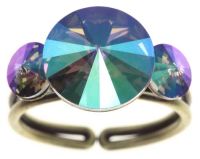 Vorschau: Konplott Rivoli Ring in lila crystal paradise shine 5450543785103