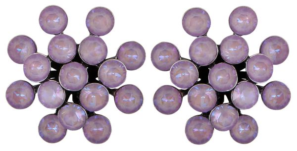 Konplott Magic Fireball Ohrstecker klassisch in lilashine crystal lavender de lite 5450543852690