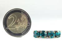 Vorschau: Konplott Colour Snake Ring in Blue Zircon, dunkeltürkis 5450527640916