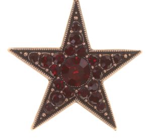Vorschau: Konplott Dancing Star Halskette mit Anhänger in rot Größe L 5450543774510