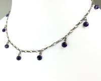 Vorschau: Konplott Tutui purple velvet Halskette steinbesetzt 5450527641234