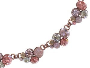 Vorschau: Konplott Petit Glamour steinbesetzte Halskette in pink 5450543766454