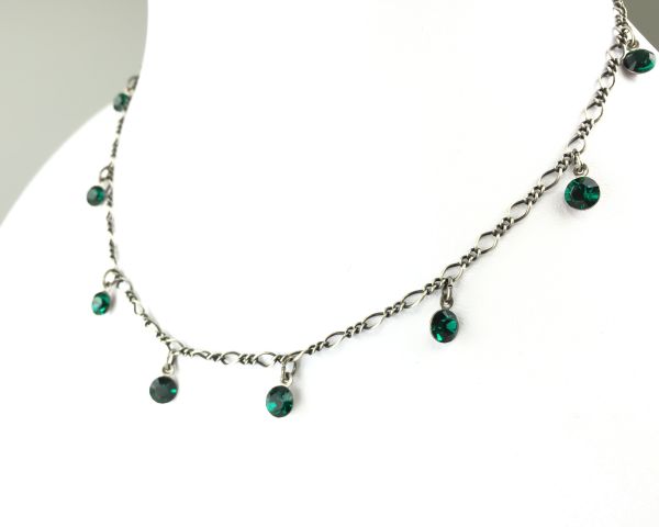 Konplott Tutui emerald Halskette steinbesetzt 5450527641173