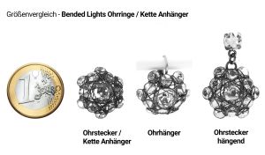 Vorschau: Konplott Bended Lights Ohrstecker hängend in hellbraun/beige 5450527729758