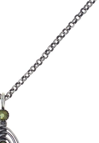 Konplott Amazonia Halskette mit Anhänger in grün, Größe S 5450543760773