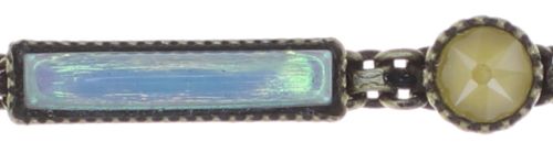 Konplott Graphic Flow Armband verschließbar in blau/gelb antique 5450543866529